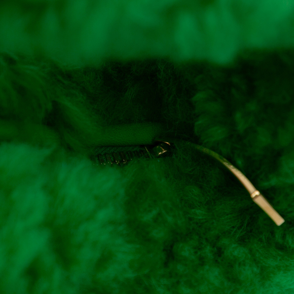 Pre-Loved Bottega Veneta Mini Shearling Jodie - Picture 8 of 11